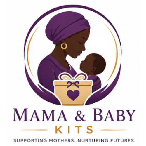 Mama & Baby Kits programme logo — Supporting mothers. Nurturing futures.